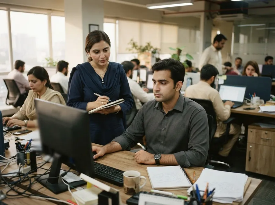 Business Process Outsource team at work