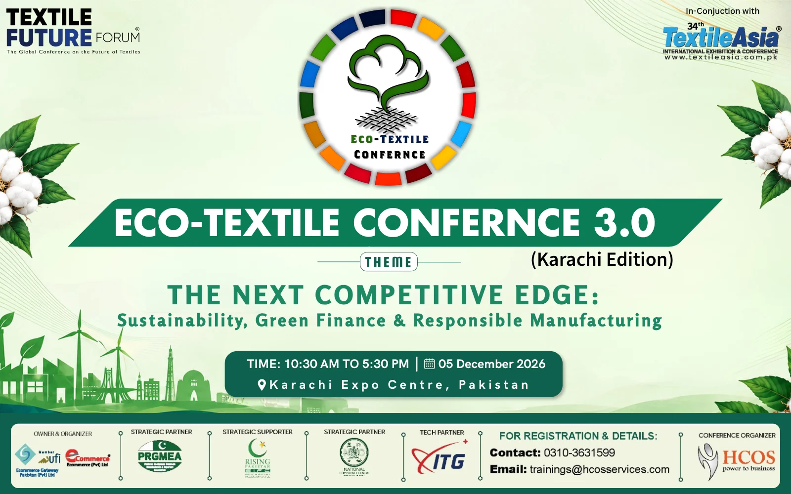 Eco Textile Conference 3.0 Karachi Edition